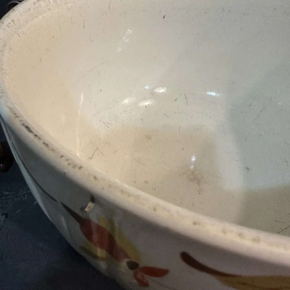 Vintage Halls Superior Jewel Tea Autumn Leaf Large 9